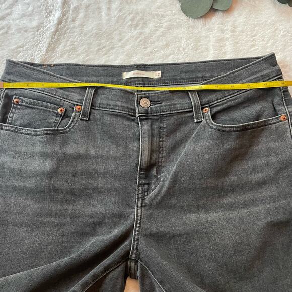 Levi’s Boyfriend Jeans Size 32 in gray/black - Picture 6 of 8